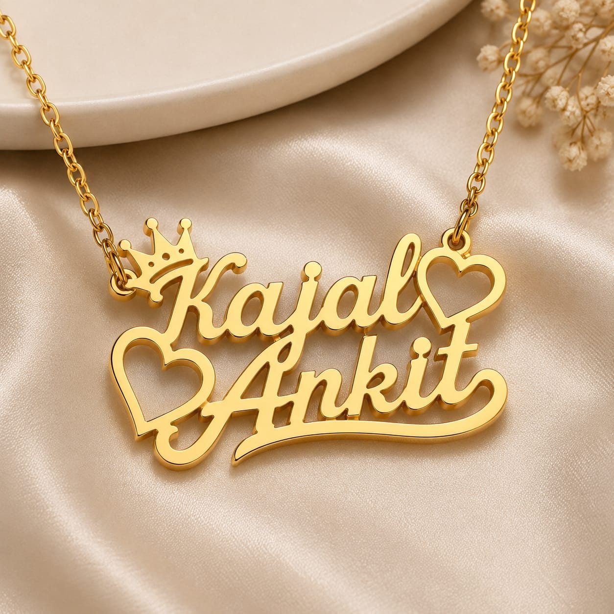 Couple Name Pendant